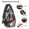 VTCTOASY Sling Bag Crossbody Sling Backpack for Men Women Various Seasonings Cross Chest Bag Travel Hiking Daypack view 3