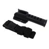 Restokki Fishing Belt Black Portable Adjustable Corrosions Resistant Fishing Rod Belt Holder with Rod Holder for Outdoor Fishing view 1