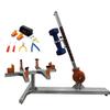LZDOYY 16-34LB Badminton Racket Stringing Machine, Aluminum Alloy DIY Badminton Racket Frame Threading Machine view 2