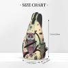 WSOIHFEC Sling Bag for Women Men Chest Bag Owl tree branch Crossbody Bag Small Sling Backpack Fanny Packs Hiking Daypack view 2