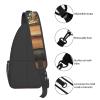 VTCTOASY Sling Bag Crossbody Sling Backpack for Men Women Vintage Book Cross Chest Bag Travel Hiking Daypack view 3