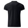 Ymosrh Men's Polo Shirts, Short Sleeve Zipper Business Casual Polos Lightweight Athletic Golf Tshirt Polos for Shirts (3XL, Black) view 3