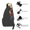 WSOIHFEC Sling Bag for Women Men Chest Bag Landscape Deer Crossbody Bag Small Sling Backpack Fanny Packs Hiking Daypack view 4