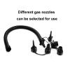 XARONF Portable Balloon Inflator, Quick Inflation, A Variety of Air Nozzles, Inflation & Deflation Dual-Use for Party/Wedding/Business Celebration Decoration view 4
