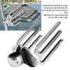 Jopwkuin Universal Wakeboard Tower, Wakeboard Tower Rack Adjustable Angle Wakeboarding Holder Bracket Polished Aluminium Alloy for 1.89in 2.36in 2.48in Clamp Tubing for Boat, Yacht, Marine view 2