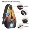 WSOIHFEC Sling Bag for Women Men Chest Bag Light Bulbs Crossbody Bag Small Sling Backpack Fanny Packs Hiking Daypack view 3