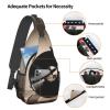 WSOIHFEC Sling Bag for Women Men Chest Bag Music Album Frame Crossbody Bag Small Sling Backpack Fanny Packs Hiking Daypack view 3