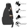 WSOIHFEC Sling Bag for Women Men Chest Bag Music Album Frame Crossbody Bag Small Sling Backpack Fanny Packs Hiking Daypack view 4