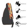 WSOIHFEC Sling Bag for Women Men Chest Bag Lobster and Crab Crossbody Bag Small Sling Backpack Fanny Packs Hiking Daypack view 4