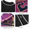 Custom Women's Cropped Baseball Jersey,Personalized Crop Top Button Down T-Shirts Short Sleeve V-Neck Blouse Button Up Jersey B-Pink view 3