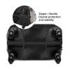 HCBPWVQA Luggage Cover Protector Washable Stretch Suitcase Protector Cute Black Pug Dog Suitcase Cover Anti-Scratch Travel Baggage Covers Fits 18-32 Inch Luggage Protectors, X-Large view 3