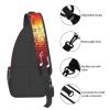 WSOIHFEC Sling Bag for Women Men Chest Bag Music notes Crossbody Bag Small Sling Backpack Fanny Packs Hiking Daypack view 4
