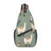 VTCTOASY Sling Bag Crossbody Sling Backpack for Men Women Alpaca Cross Chest Bag Travel Hiking Daypack view 1