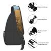 WSOIHFEC Sling Bag for Women Men Chest Bag Cereal Plant Field Crossbody Bag Small Sling Backpack Fanny Packs Hiking Daypack view 4