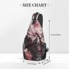 WSOIHFEC Sling Bag for Women Men Chest Bag Flower aesthetic Crossbody Bag Small Sling Backpack Fanny Packs Hiking Daypack view 2