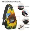 WSOIHFEC Sling Bag for Women Men Chest Bag The most beautiful sunflower Crossbody Bag Small Sling Backpack Fanny Packs Hiking Daypack view 3