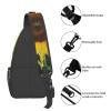 WSOIHFEC Sling Bag for Women Men Chest Bag The most beautiful sunflower Crossbody Bag Small Sling Backpack Fanny Packs Hiking Daypack view 4
