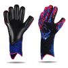 GKHMNEW Soccer Goalkeeper Gloves Kids Youth and Adult Provide Extreme Strong Control and Grip, Breathable and Comfortable Soccer Gloves,High Performance Goalkeeper Glove Equipment (Blue, 9) view 2