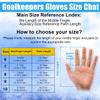 GKHMNEW Soccer Goalkeeper Gloves Kids Youth and Adult Provide Extreme Strong Control and Grip, Breathable and Comfortable Soccer Gloves,High Performance Goalkeeper Glove Equipment (Blue, 9) view 3