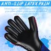 GKHMNEW Soccer Goalkeeper Gloves Kids Youth and Adult Provide Extreme Strong Control and Grip, Breathable and Comfortable Soccer Gloves,High Performance Goalkeeper Glove Equipment (Blue, 9) view 4