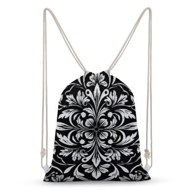 DJUETRUI Drawstring Bags Drawstring Backpack Decorative Elements Sports Gym Bag for Women Men Sports Sackpack