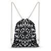 DJUETRUI Drawstring Bags Drawstring Backpack Decorative Elements Sports Gym Bag for Women Men Sports Sackpack view 1
