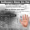 GKHMNEW Soccer Goalkeeper Gloves Kids Youth and Adult Provide Extreme Strong Control and Grip, Breathable and Comfortable Soccer Gloves,High Performance Goalkeeper Glove Equipment (Grey, 10) view 3