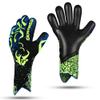 GKHMNEW Soccer Goalkeeper Gloves Kids Youth and Adult Provide Extreme Strong Control and Grip, Breathable and Comfortable Soccer Gloves,High Performance Goalkeeper Glove Equipment (Green, 8) view 1