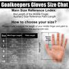 GKHMNEW Soccer Goalkeeper Gloves Kids Youth and Adult Provide Extreme Strong Control and Grip, Breathable and Comfortable Soccer Gloves,High Performance Goalkeeper Glove Equipment (Green, 8) view 3