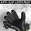 GKHMNEW Soccer Goalkeeper Gloves Kids Youth and Adult Provide Extreme Strong Control and Grip, Breathable and Comfortable Soccer Gloves,High Performance Goalkeeper Glove Equipment (Green, 8) view 4