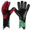 GKHMNEW Soccer Goalkeeper Gloves Kids Youth and Adult Provide Extreme Strong Control and Grip, Breathable and Comfortable Soccer Gloves,High Performance Goalkeeper Glove Equipment (Red, 9) view 2