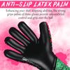 GKHMNEW Soccer Goalkeeper Gloves Kids Youth and Adult Provide Extreme Strong Control and Grip, Breathable and Comfortable Soccer Gloves,High Performance Goalkeeper Glove Equipment (Red, 9) view 4
