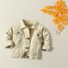 Betadog Toddler Kid Baby Girls' Denim Jacket Baby Boys' Basic Denim Jacket Button Down Jeans Jacket (Purple, 5-6 Years) view 3