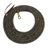 Parelli 22 Foot Line Ground Training Rope - Strong Everyday Use All-Purpose Large Horse Lead Rope with Loop & Latigo Popper | 9/16" Diameter Smooth Yachting Braid, Vaquero view 1