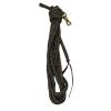 Parelli 22 Foot Line Ground Training Rope - Strong Everyday Use All-Purpose Large Horse Lead Rope with Loop & Latigo Popper | 9/16" Diameter Smooth Yachting Braid, Vaquero view 3
