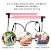 Pilates Bar, Exercise Stick, Exercise Resistance Bands, Pilates Bar with Non Slip Foot Strap Prevent Break 2 Section Exercise Equipment, Portable Toning Bar Yoga Pilates Equipment view 4
