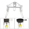 Outdoor Camping Accessory, Foldable Gas Stove Pot Rack and Fuel Grill Tripod, Triangle Stand Cook for Camping and Outdoor Cooking view 3