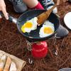 Outdoor Camping Accessory, Foldable Gas Stove Pot Rack and Fuel Grill Tripod, Triangle Stand Cook for Camping and Outdoor Cooking view 4