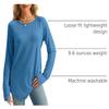 AUTOMET Womens Long Sleeve Shirts Crew Neck Casual Tshirts Loose Fit Tops view 4