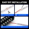 JUIOHAKY 66ft Pontoon Boat Lights Marine LED Strip Lights 12V Waterproof, Interior Light Deck Light for Kayak, Jon Boat, Bass Boats, Fishing Boats (Blue) view 4