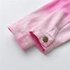 Betadog Girls' Denim Jacket Girls' Pearls Denim Jacket Outerwear Boys' Denim Trucker Jacket (Hot Pink, 2-3 Years) view 2
