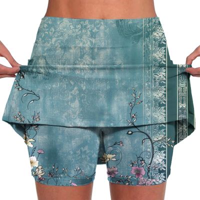 Womens Skorts Dressy Casual Summer Shorts Plus Size Athletic Skorts for Women Running Tennis Workout Outfits Womens Tennis Skirt Multicolor 4X