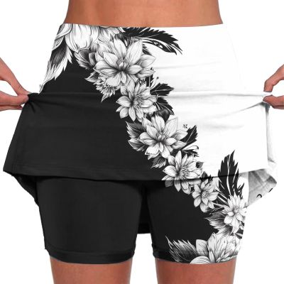 Womens Skorts Dressy Casual Summer Shorts Plus Size Athletic Skorts for Women Running Tennis Workout Outfits Women's Tennis Skirts Multicolor 5X