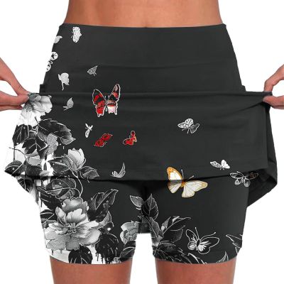 Womens Skorts Dressy Casual Summer Shorts Plus Size Athletic Skorts for Women Running Tennis Workout Outfits Skort Dress for Women Multicolor 3X
