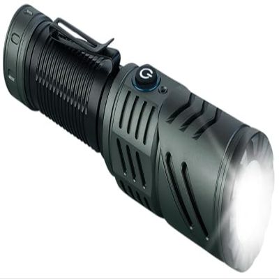 Konus 3934 Rechargeable flashlight with 1500 lumen output, 2500 lumen turbo function and rotatable head