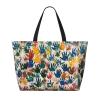 DRTGEDS Kids Hand Print Beach Pool Bags Tote for Women Ladies Large Gym Tote Carry On Bag for Weekender Travel view 3