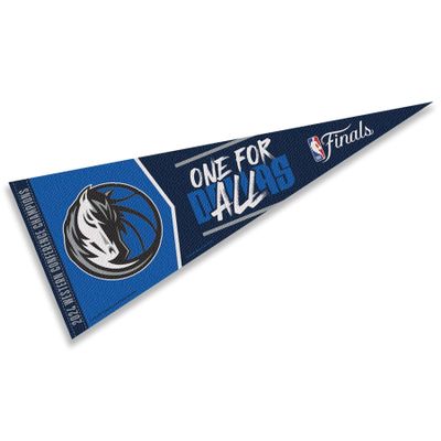 Dallas Mavericks 2024 Finals Bound Conference Champions Pennant Flag