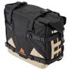 TUSK Pannier Racks Pilot Pannier Bags Black/Tan Compatible with Yamaha WR250R 2008-2020 view 3