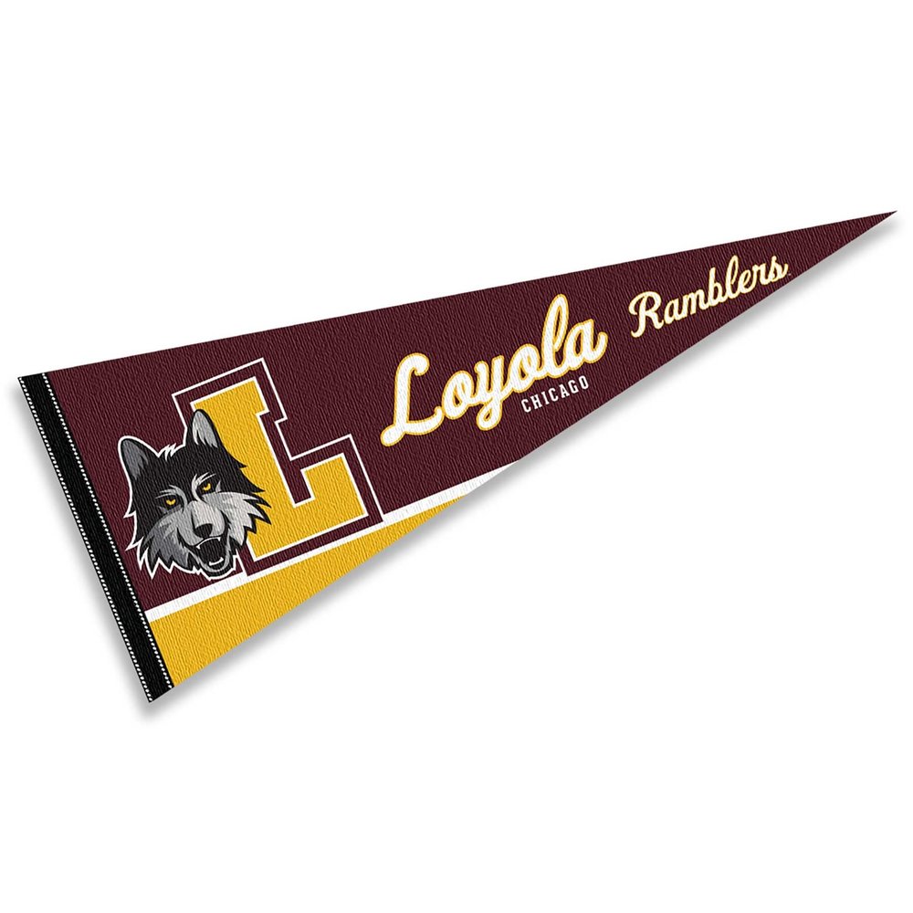 Loyola Chicago Ramblers Pennant Flag