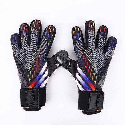 PLbSe Histarstore5 Soccer Goalkeeper Gloves Goalie Training Gloves Strong Grip Anti-Slip and Breathable for Adults and Children (Colour Grey,8)